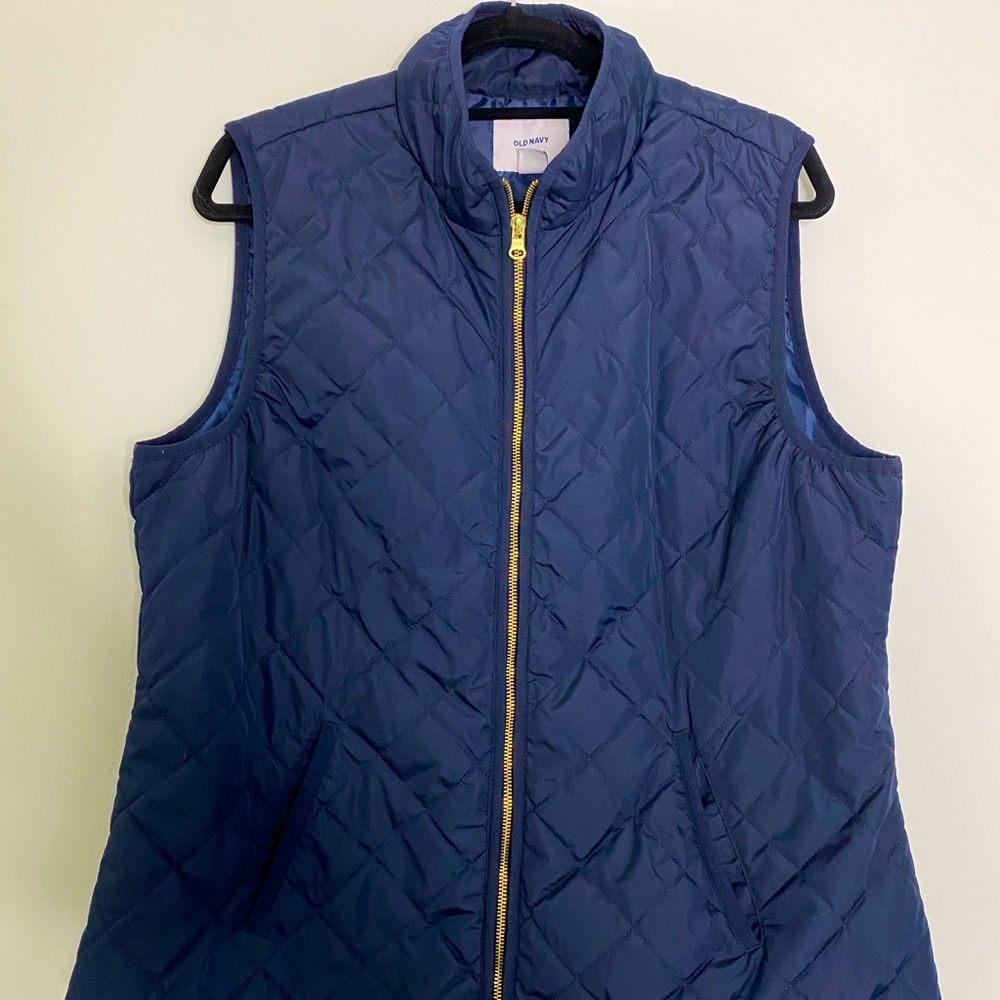 Navy & Gold Vest
